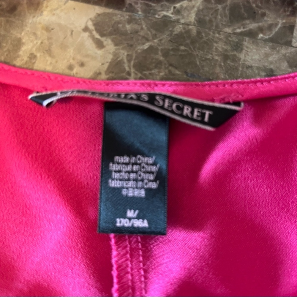 Victoria Secret V Neck Silky Cross Spaghetti Strap Jumpsuit, Womens Size M - Picture 10 of 10